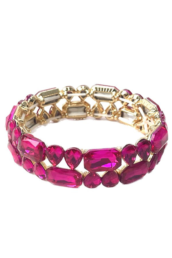 CRYSTAL FLEXIBLE BRACELET-0