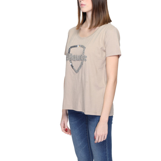 Blauer Femme T-Shirts