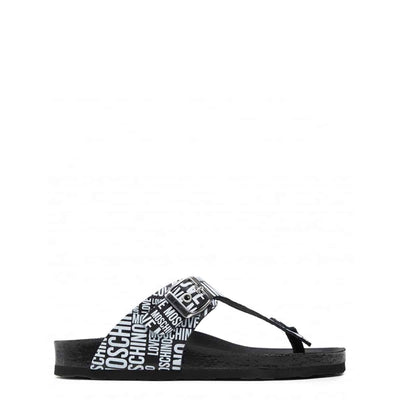 Me encantan las sandalias y chanclas de Moschino 