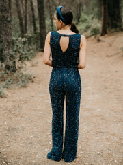 ALBA JUMPSUIT TEAL-2