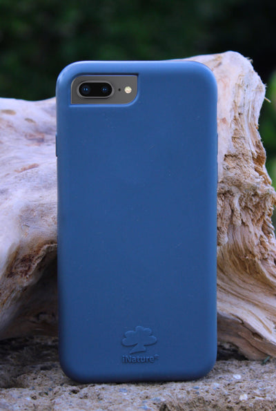 Custodia iNature iPhone 7/8 Plus -  Blu Oceano-0