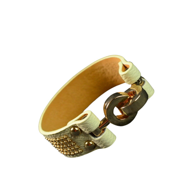 Studded Leather Bracelet-5