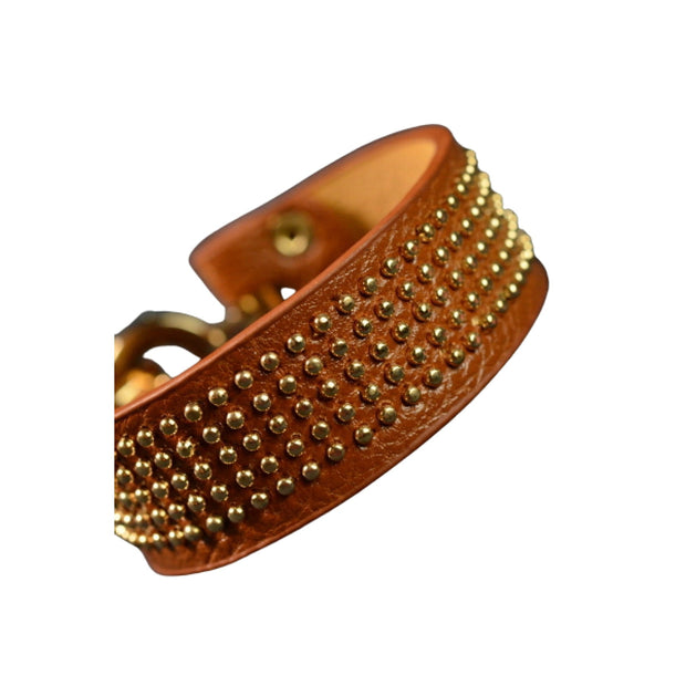 Studded Leather Bracelet-2