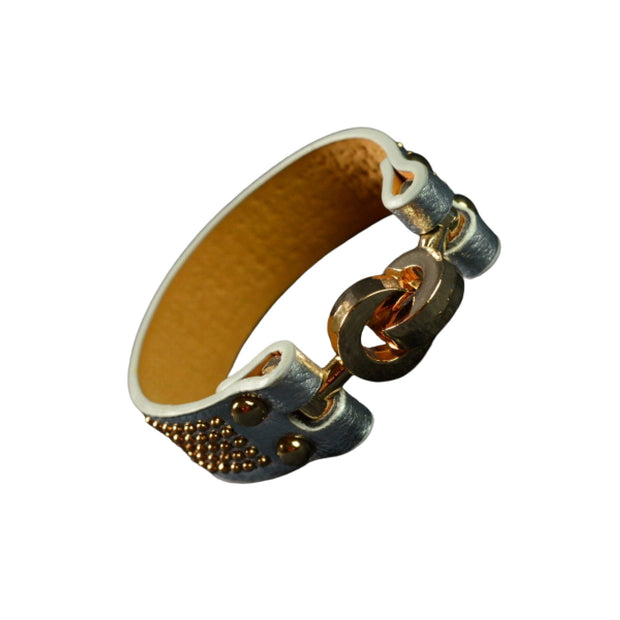 Studded Leather Bracelet-10