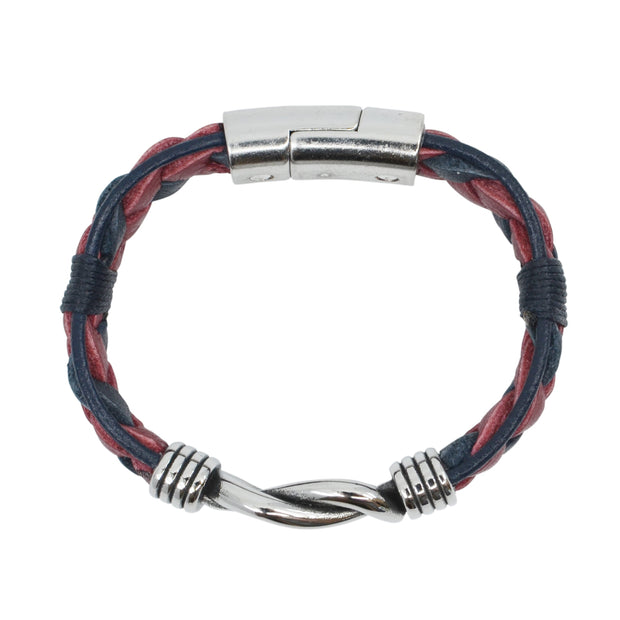 Braided Leather Navarino Bracelet-1