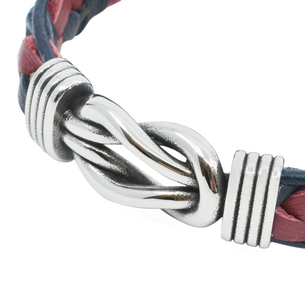 Braided Leather Navarino Bracelet-2