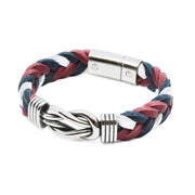 Braided Leather Milos Bracelet-0