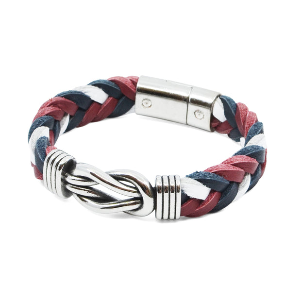 Braided Leather Milos Bracelet-0