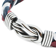 Braided Leather Milos Bracelet-2