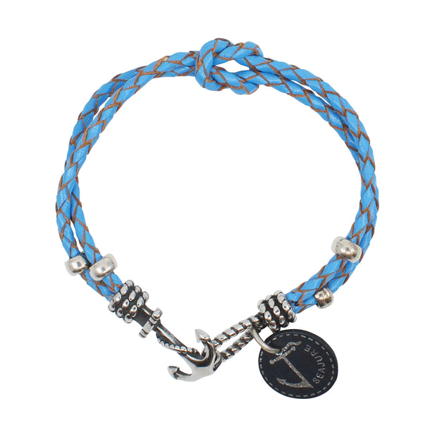 Braided Leather Palawan Bracelet-1