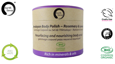 Organic Certified Body Polish Exfoliant - Lavender & Rosemary 200ml-0