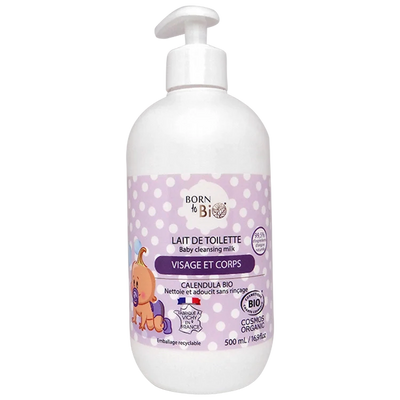 Baby Cleansing Milk 500mL - Certified organic-0