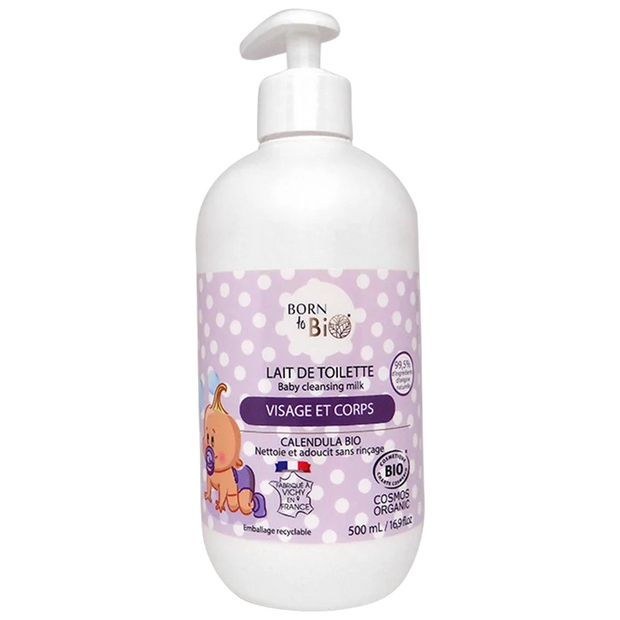 Baby Cleansing Milk 500mL - Certified organic-0