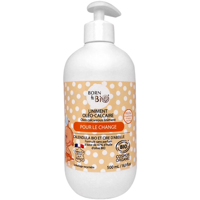 Liniment Oléo-Calcaire pour Bébé 500mL - Certifié bio-0