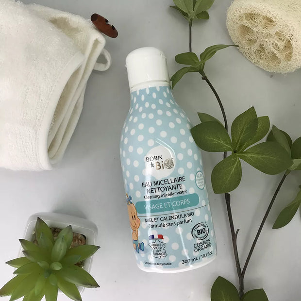 Eau Micellaire Nettoyante pour Bébé 300mL - Certifiée bio-1