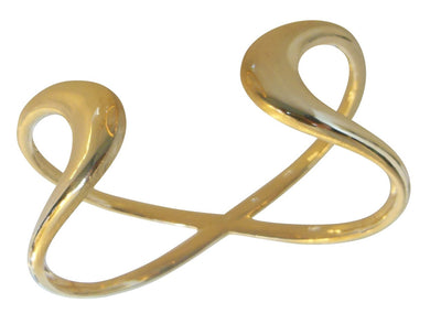 Infinity Cuff Bracelet- 14K gold. Celebrate Life's Infinite Possibilities!-0