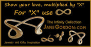 Infinity Ring- 14K gold.  Reminder of the infinite of life, love, everything.-10