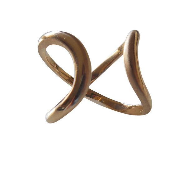 Infinity Ring- 14K gold.  Reminder of the infinite of life, love, everything.-1