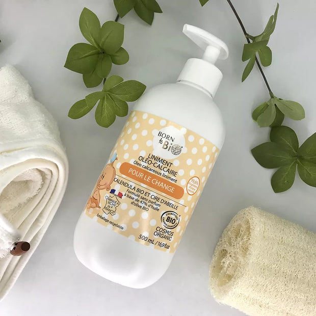 Liniment Oléo-Calcaire pour Bébé 500mL - Certifié bio-1