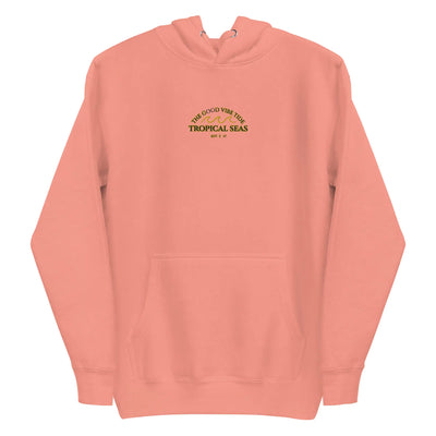 Tropical Seas Center Waves Hoodie