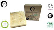 MINI BUNDLE - 4 x 90g Organic Certified Solid Soap - Lemon & Lime with Calendula Flowers-0