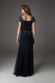 IVANNA MAXI NAVY-1