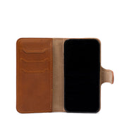 iPhone 14 series Full-Grain Leather Folio Case Wallet with MagSafe - Classic 4.0-10