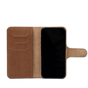 iPhone 14 series Full-Grain Leather Folio Case Wallet with MagSafe - Classic 4.0-5