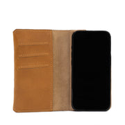 iPhone 15 series Leather Folio Case Wallet with MagSafe - The Minimalist 1.0-7