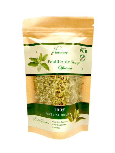 PERLE SACREE - Feuilles de Sauge Officinale - Infusion de plantes en vrac-0