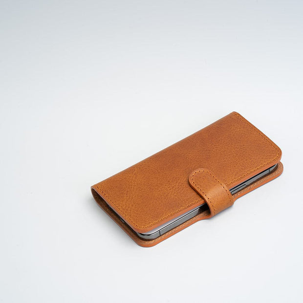 Leather iPhone folio wallet with Magsafe vol.4.0 - Snake print - SALE-2