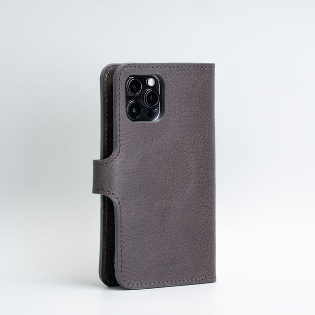 iPhone 12/13 series Full-Grain Leather Folio Case Wallet with MagSafe - Classic 4.0-12