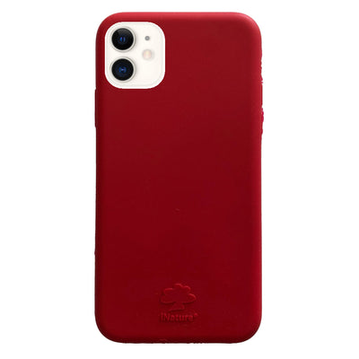 Custodia iNature iPhone 11 - Rosso Pomodoro-0