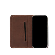 iPhone 15 series Leather Folio Case Wallet with MagSafe - The Minimalist 3.0-2