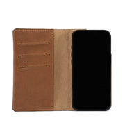 iPhone 14 series Leather Folio Case Wallet with MagSafe - The Minimalist 1.0-5