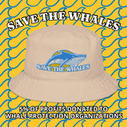 Save the Whales Organic bucket hat