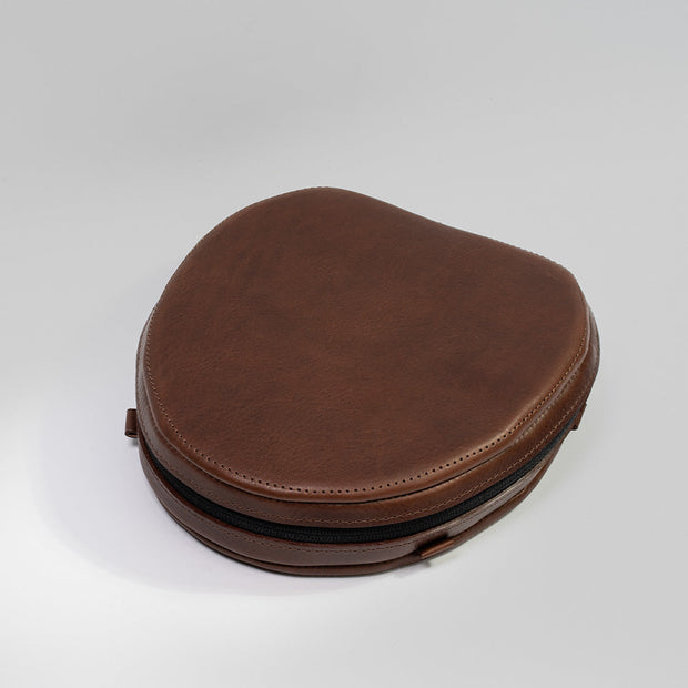 Leather Case for AirPods Max (Mahogany)-1