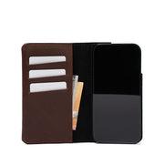 iPhone 15 series Leather Folio Case Wallet with MagSafe - The Minimalist 1.0-1