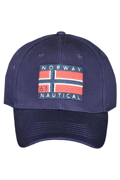 CHAPEAU HOMME BLEU NORVÈGE 1963-0