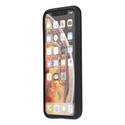 Custodia iNature iPhone X/XS - Nero Vulcano-1